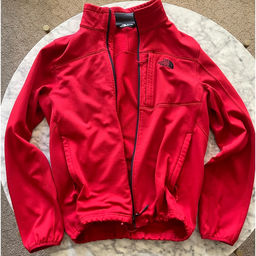 Mens Medium. Red NorthFace Sweater.